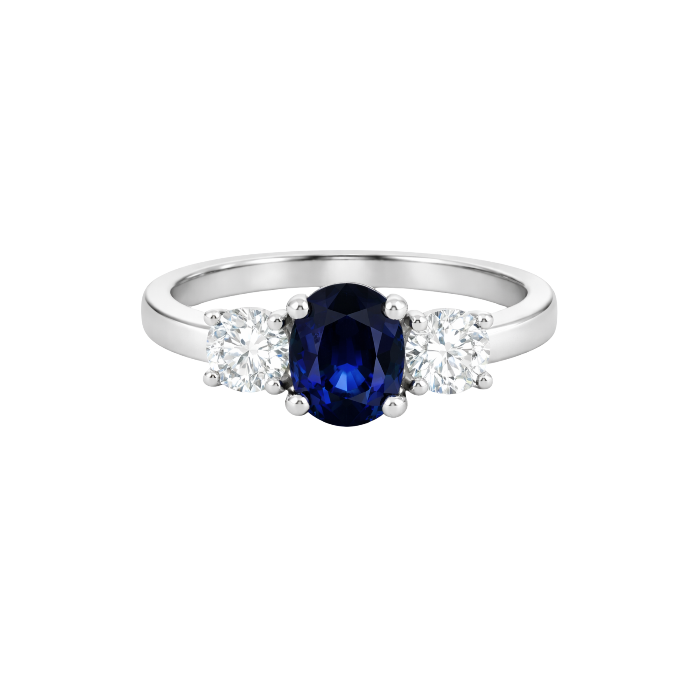 Tulip Sapphire & Diamond Ring - Appleby Jewellers Dublin