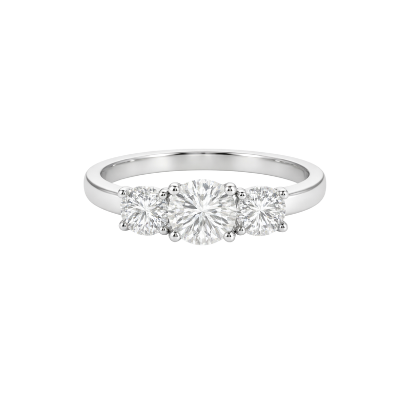 The Tulip Trilogy Engagement Ring (Platinum) - Appleby Jewellers Dublin