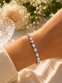 The Appleby Diamond Fancy Cut Bracelet