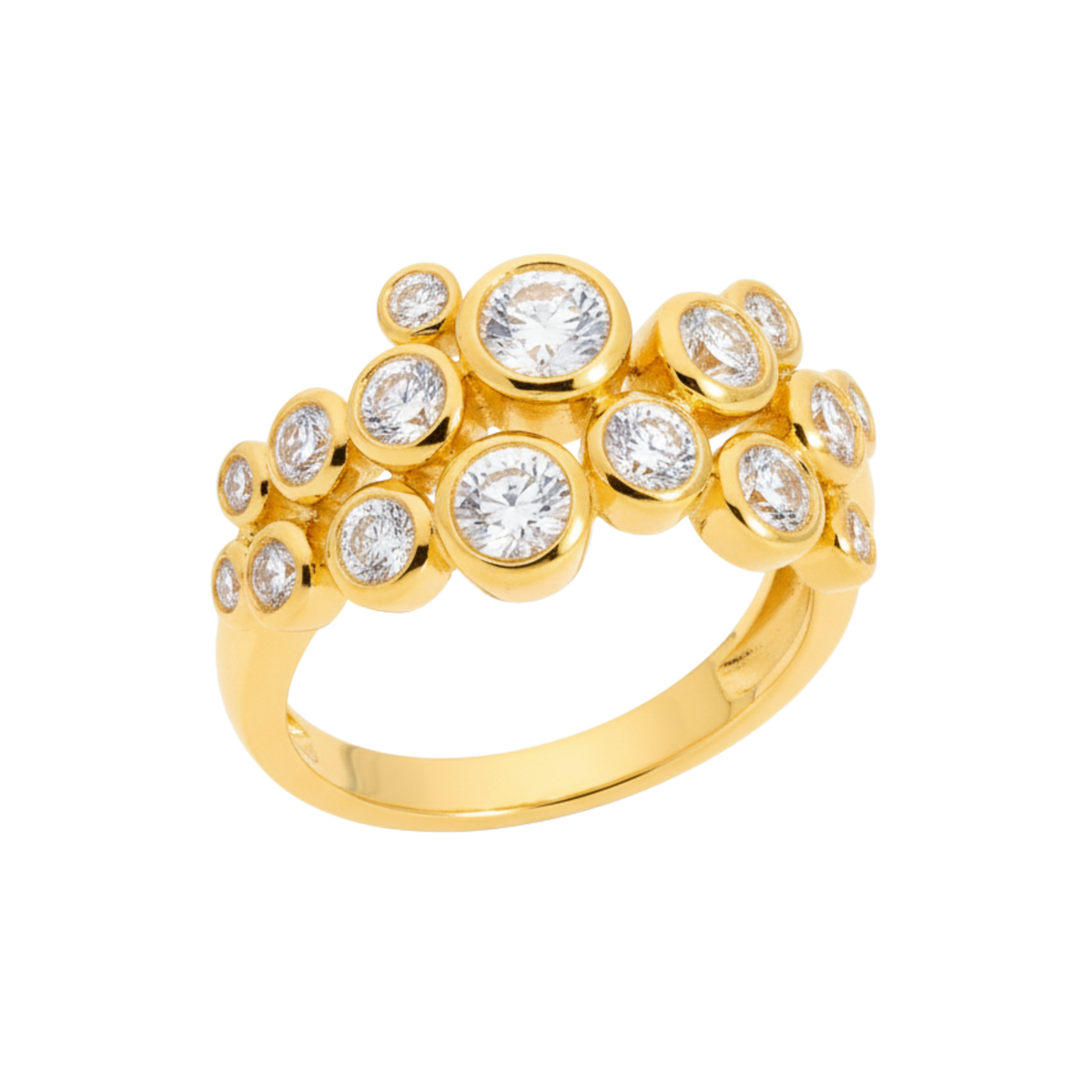 The Celeste Cluster Diamond Ring - Appleby Jewellers Dublin