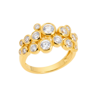 The Celeste Cluster Diamond Ring - Appleby Jewellers Dublin