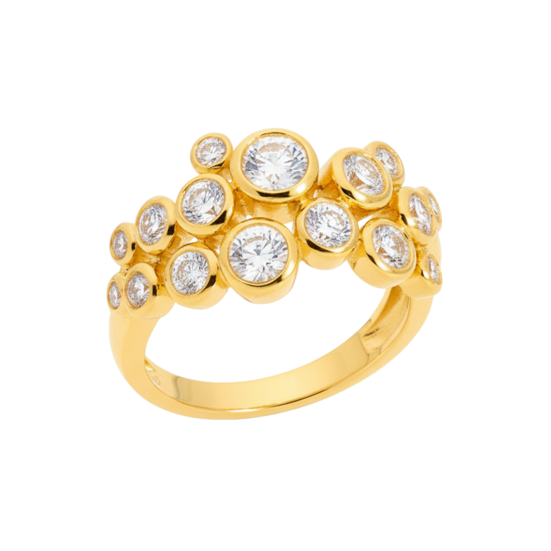 The Celeste Cluster Diamond Ring - Appleby Jewellers Dublin