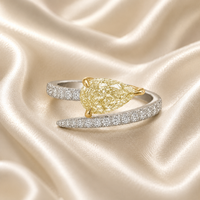 The Embrace Ring - Yellow Diamond