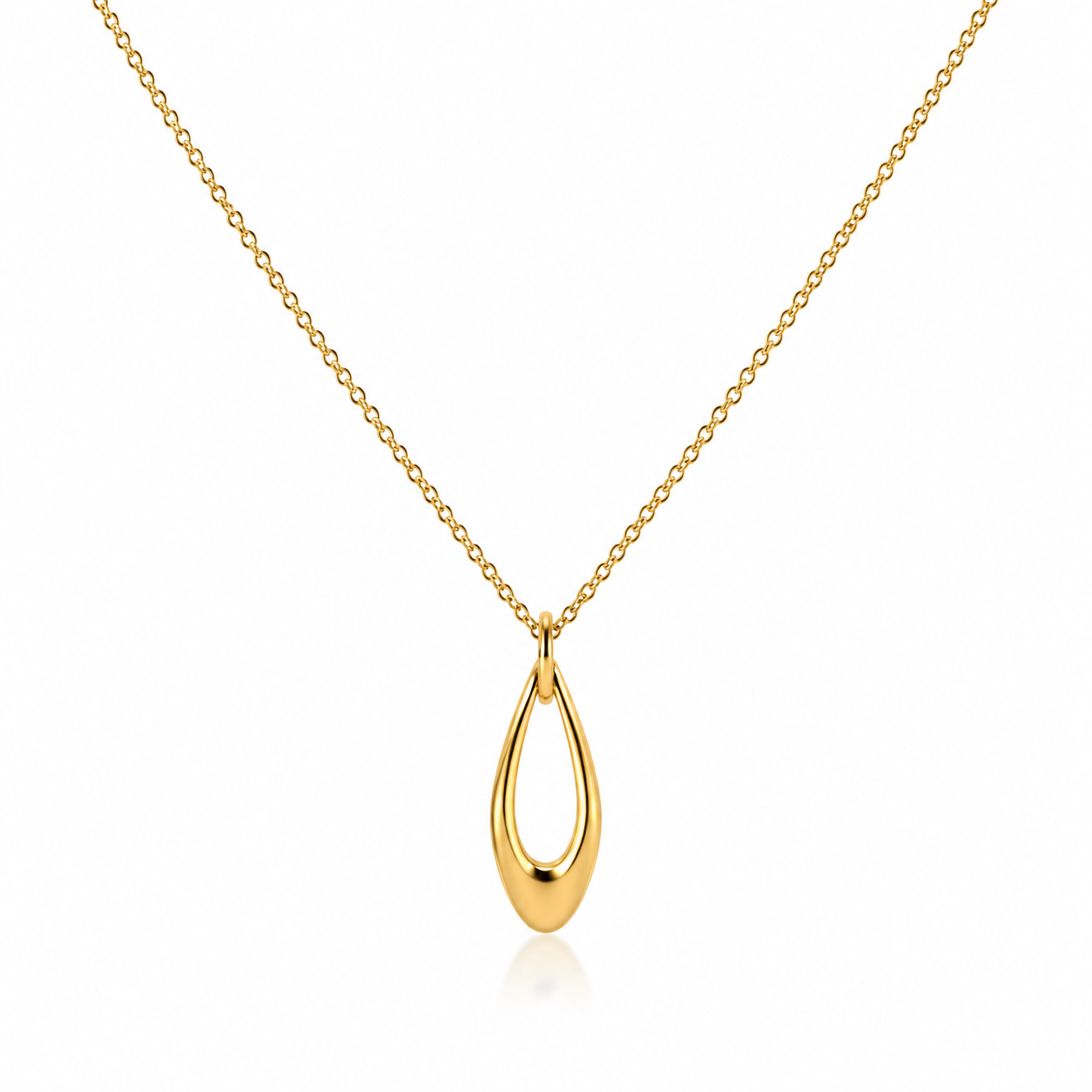 The Golden Ellipse Necklace