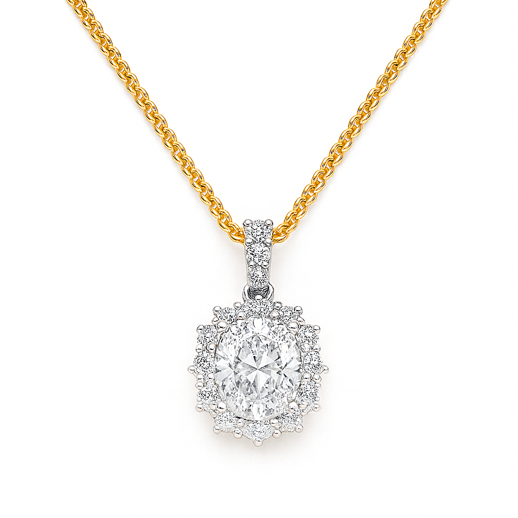 The Kate Diamond Pendant - Appleby Jewellers Dublin