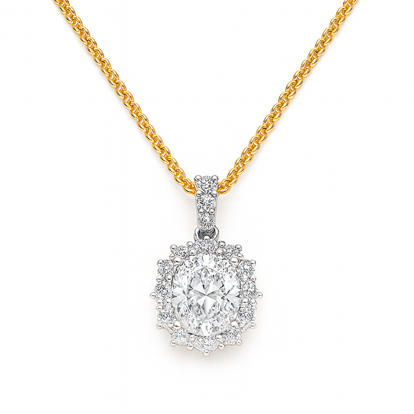 The Kate Diamond Pendant - Appleby Jewellers Dublin