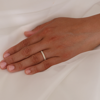 La Scala Double Row Diamond Ring