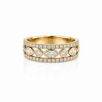 The Marquise Band (Gold)