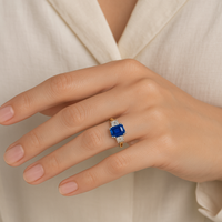 The Tranquility - Royal Blue Sapphire - Appleby Jewellers Dublin