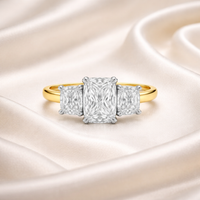 Diamond ring featuring criss-cross design from Appleby Jewellers Dublin, showcasing the intricate Trinity Criss Cut Ring.