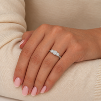 The Trinity Engagement Ring (Platinum)
