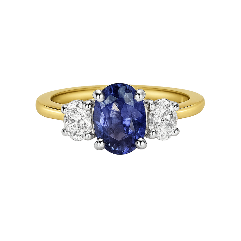 The "Tulip" with Sapphire and Diamond - Appleby Jewellers Dublin