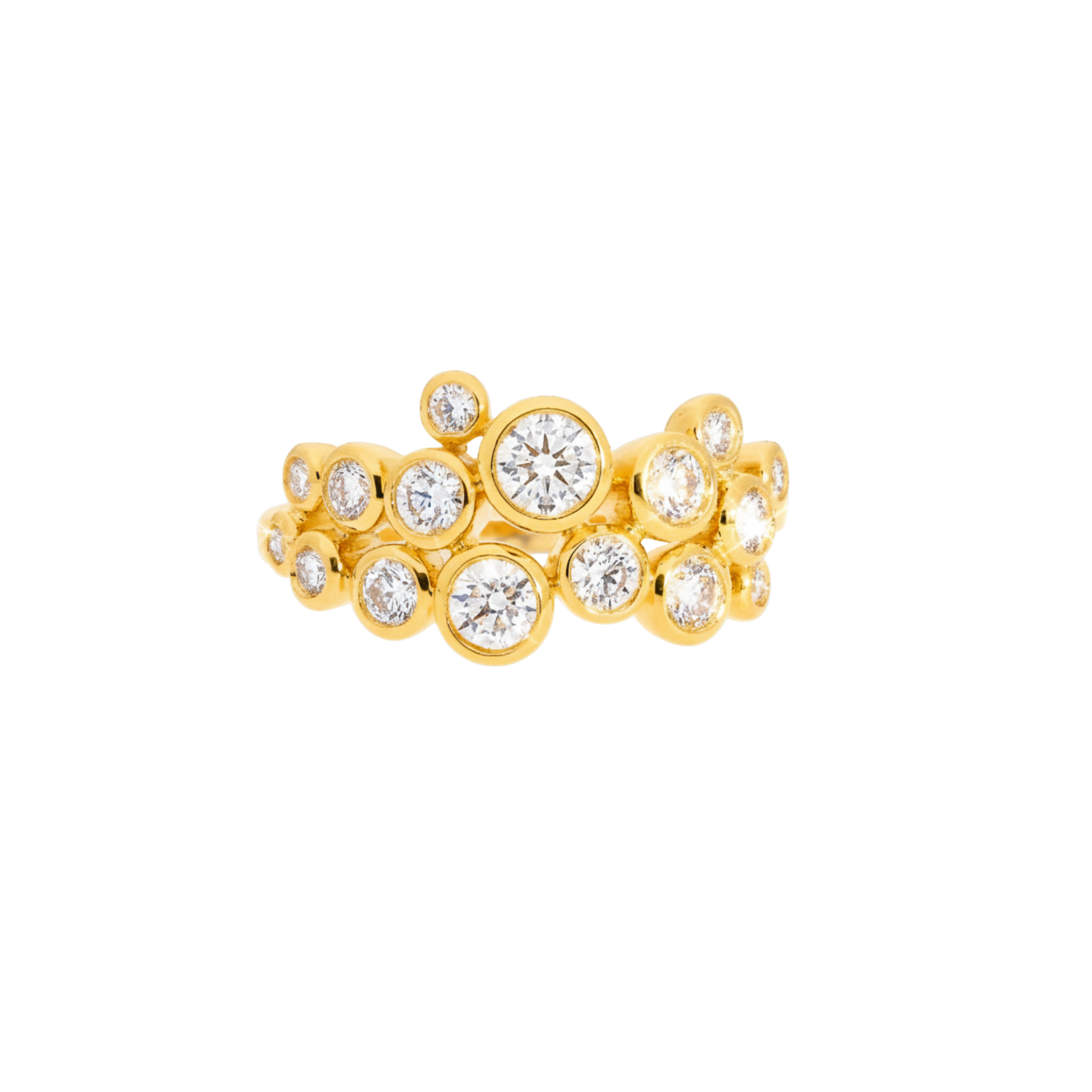 The Celeste Cluster Diamond Ring - Appleby Jewellers Dublin