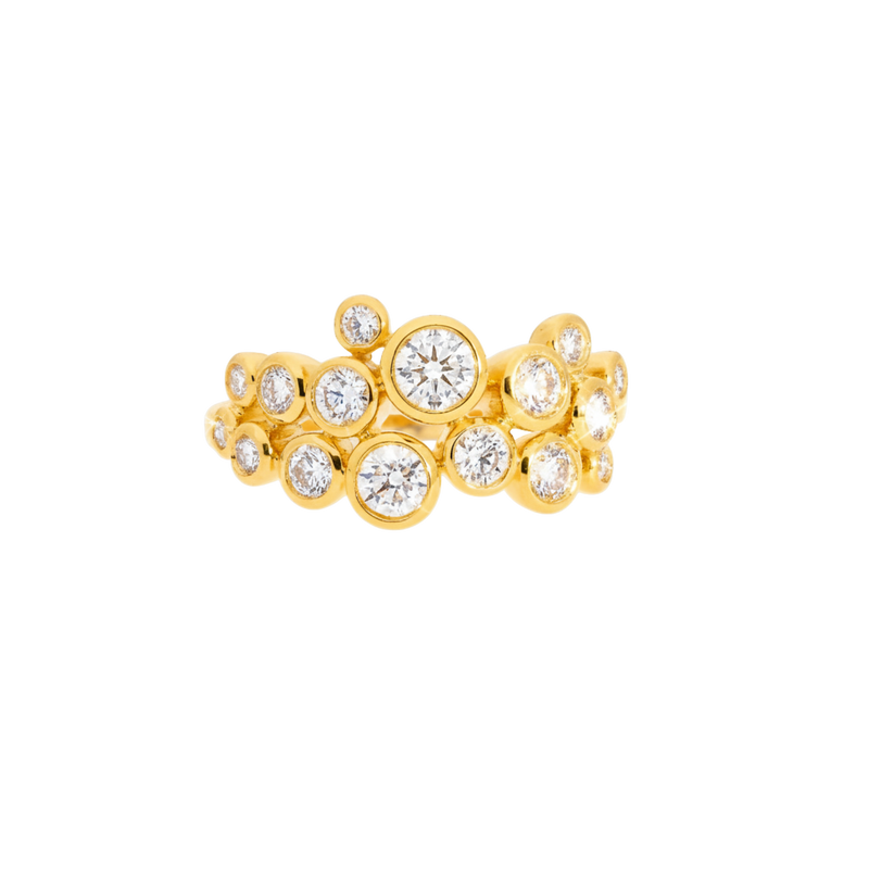 The Celeste Cluster Diamond Ring - Appleby Jewellers Dublin