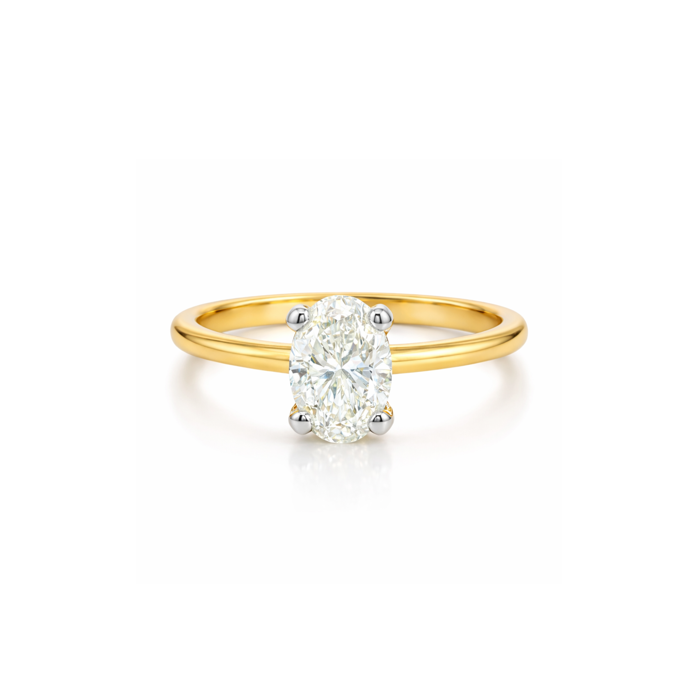 Courtship Oval Solitaire Engagement Ring (0.65ct) - Appleby Jewellers Dublin