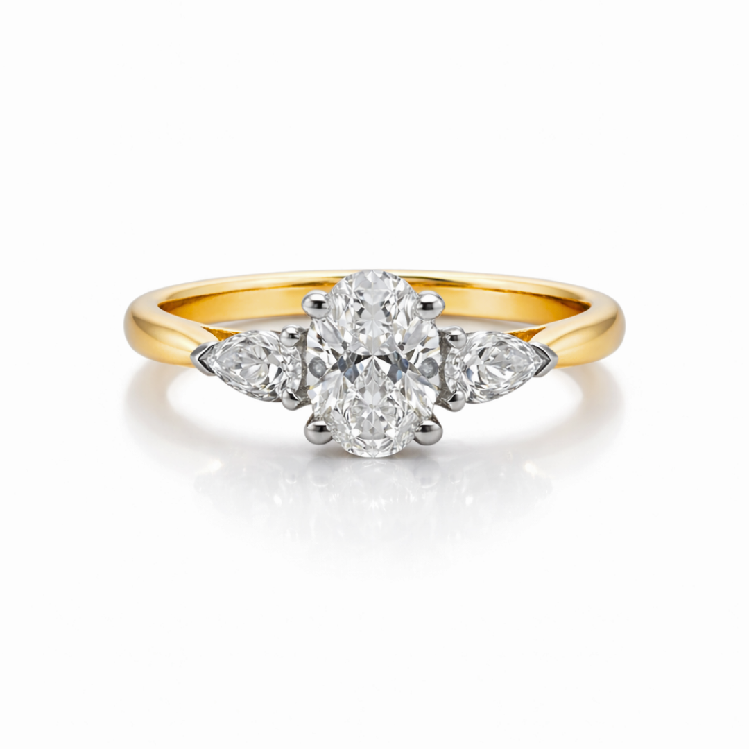 Tranquility Oval With Pear Sides