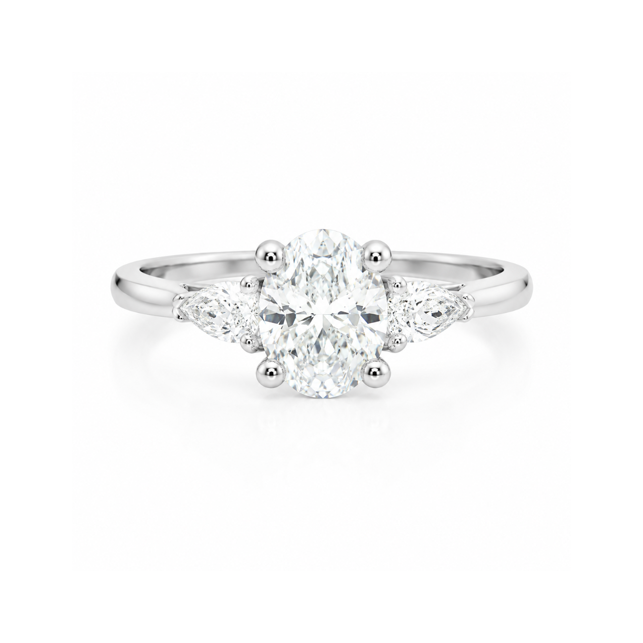 Tranquility With Pear Sides (0.90ct)