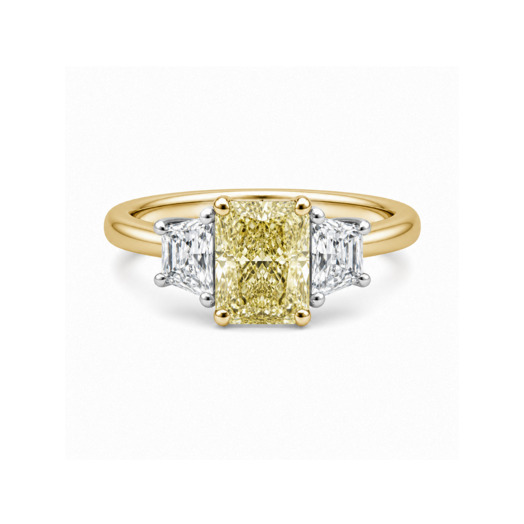 The Tranquility Yellow Diamond Ring