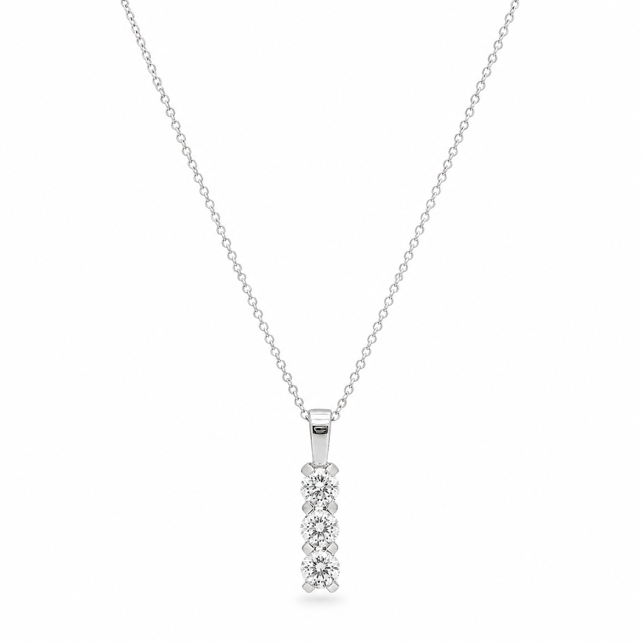 Trilogy Diamond Pendant