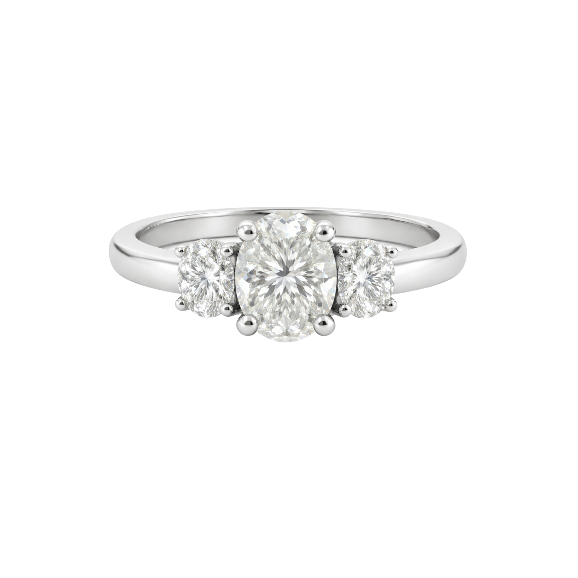 Trinity Diamond Ring (Oval) - Appleby Jewellers Dublin