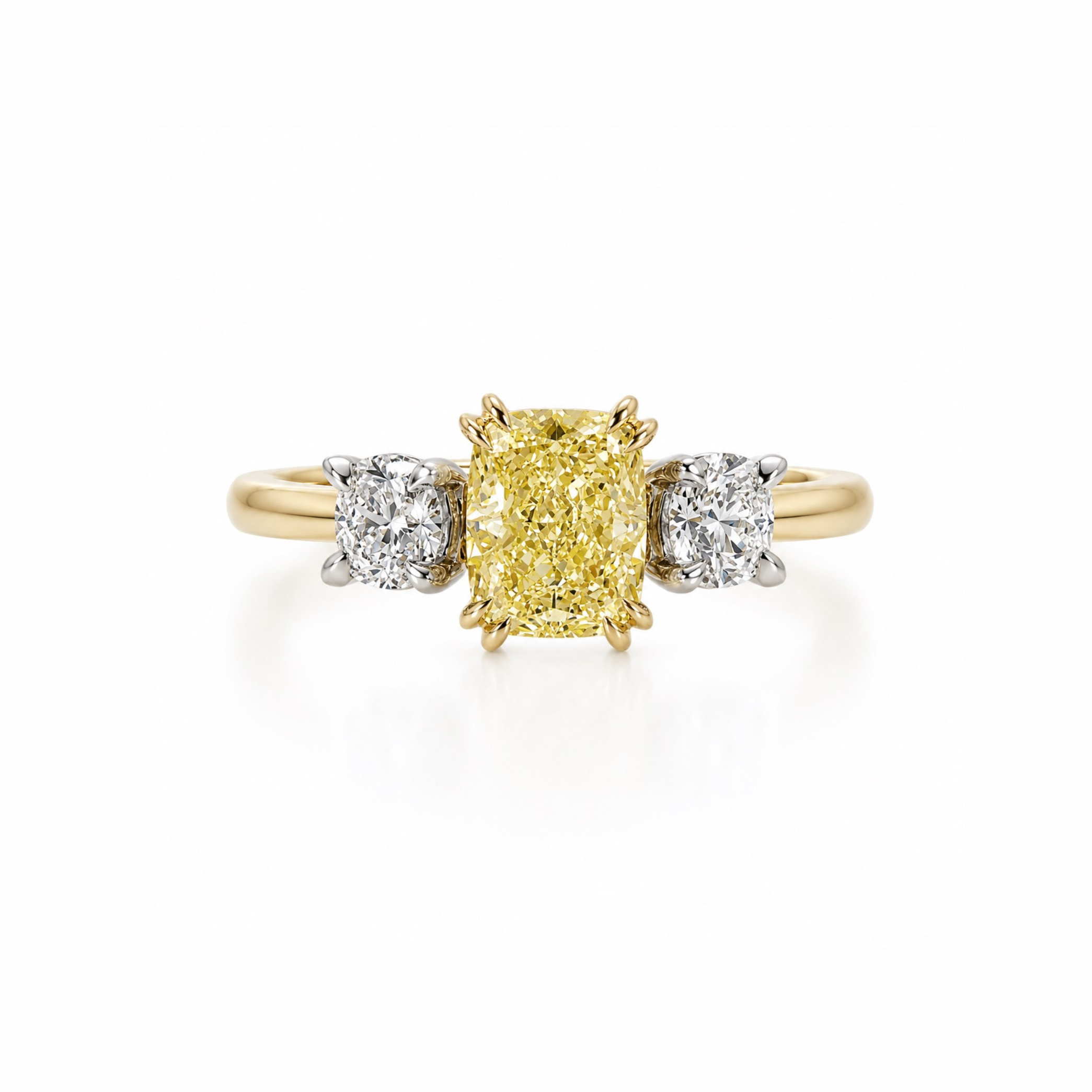 Trinity Yellow Diamond Ring (1.56ct)