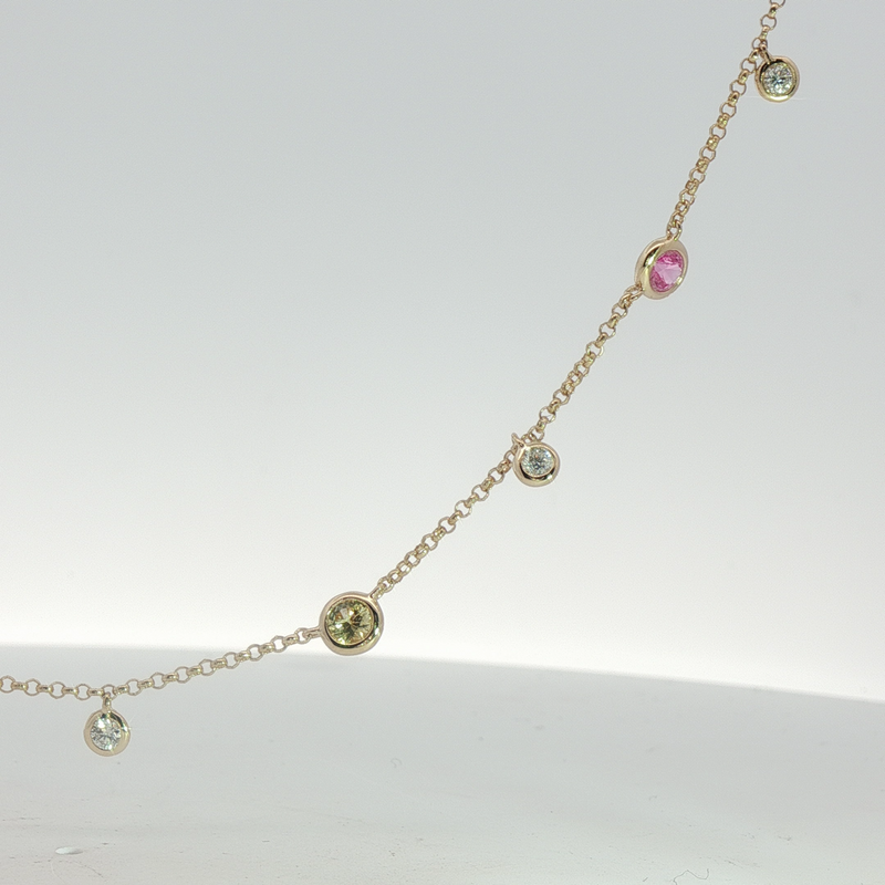 Carousel Multi-Stone Necklace