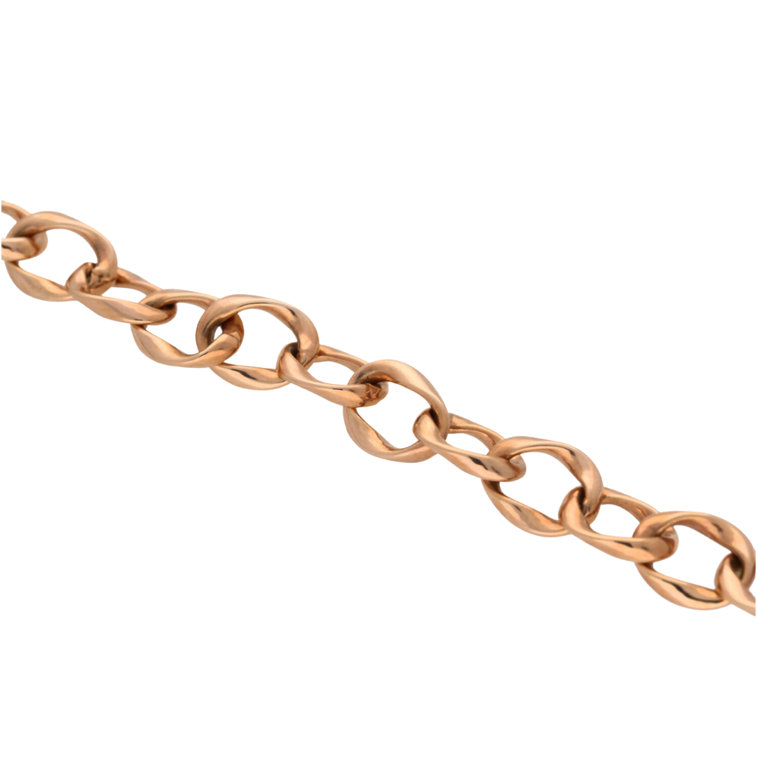 18ct Rose Gold Chunky Bracelet Appleby Jewellers Dublin