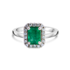 Emerald Corrine Ring