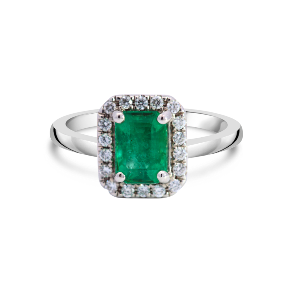 Emerald Corrine Ring