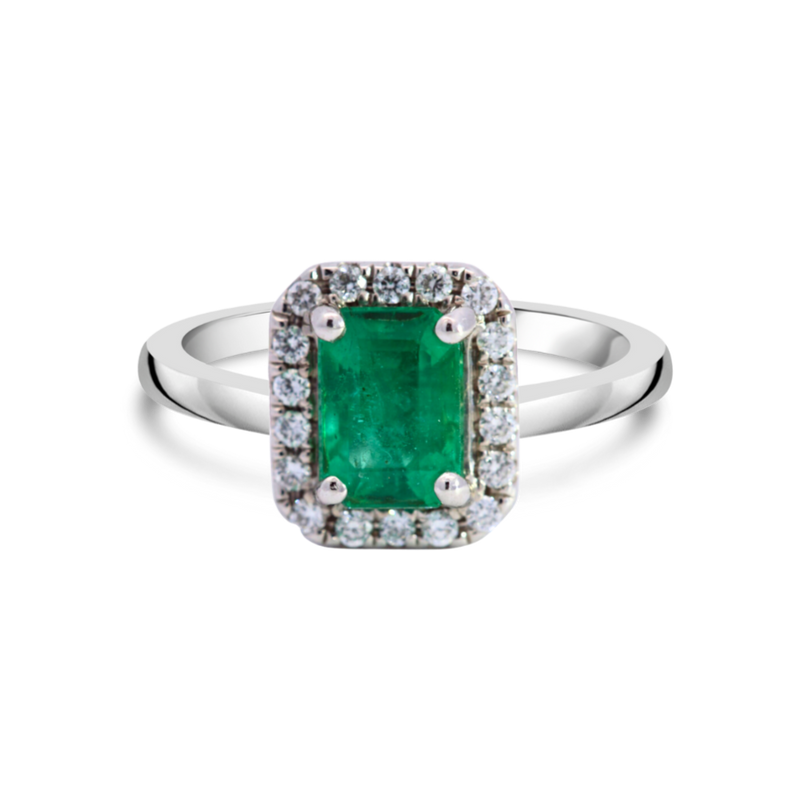 Emerald Corrine Ring