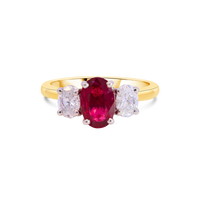 The "Tulip" with Ruby and Diamond