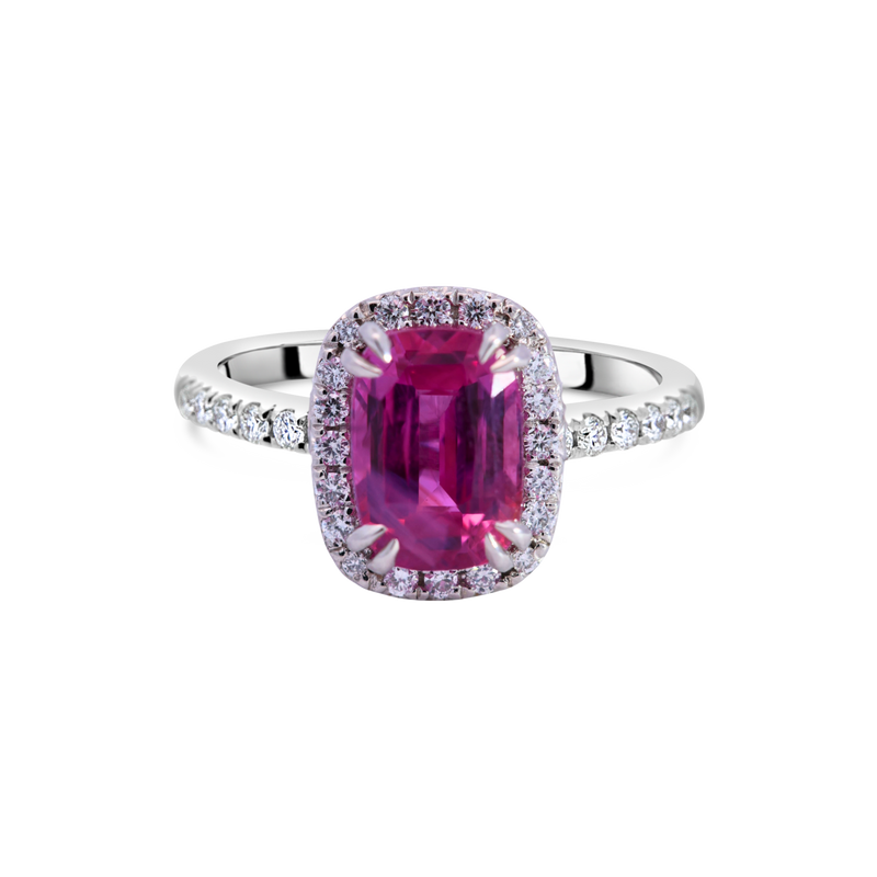 Pink Sapphire Corrine Ring