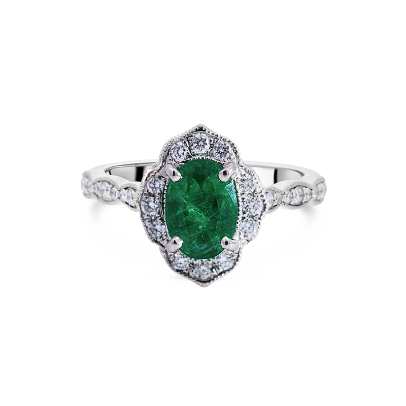 Kate Heritage Emerald Ring