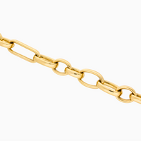 Chunky Link Bracelet 18ct Gold