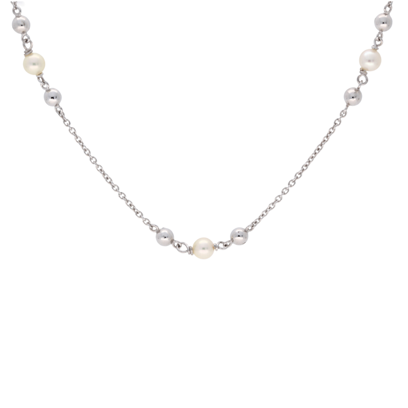 Floating Pearl Necklace