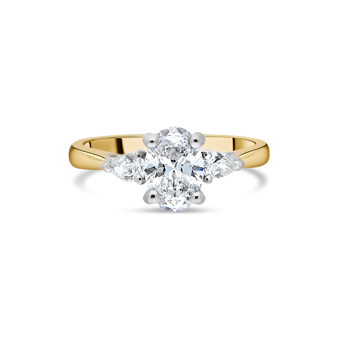 The "Tranquility" Oval with Pear Sides - Appleby Jewellers Dublin