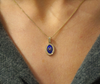 9ct Gold Evil Eye Pendant