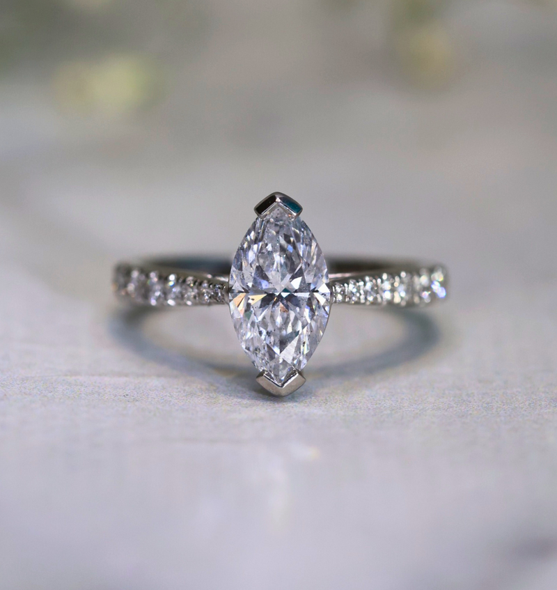 Peitho Marquise Diamond Ring