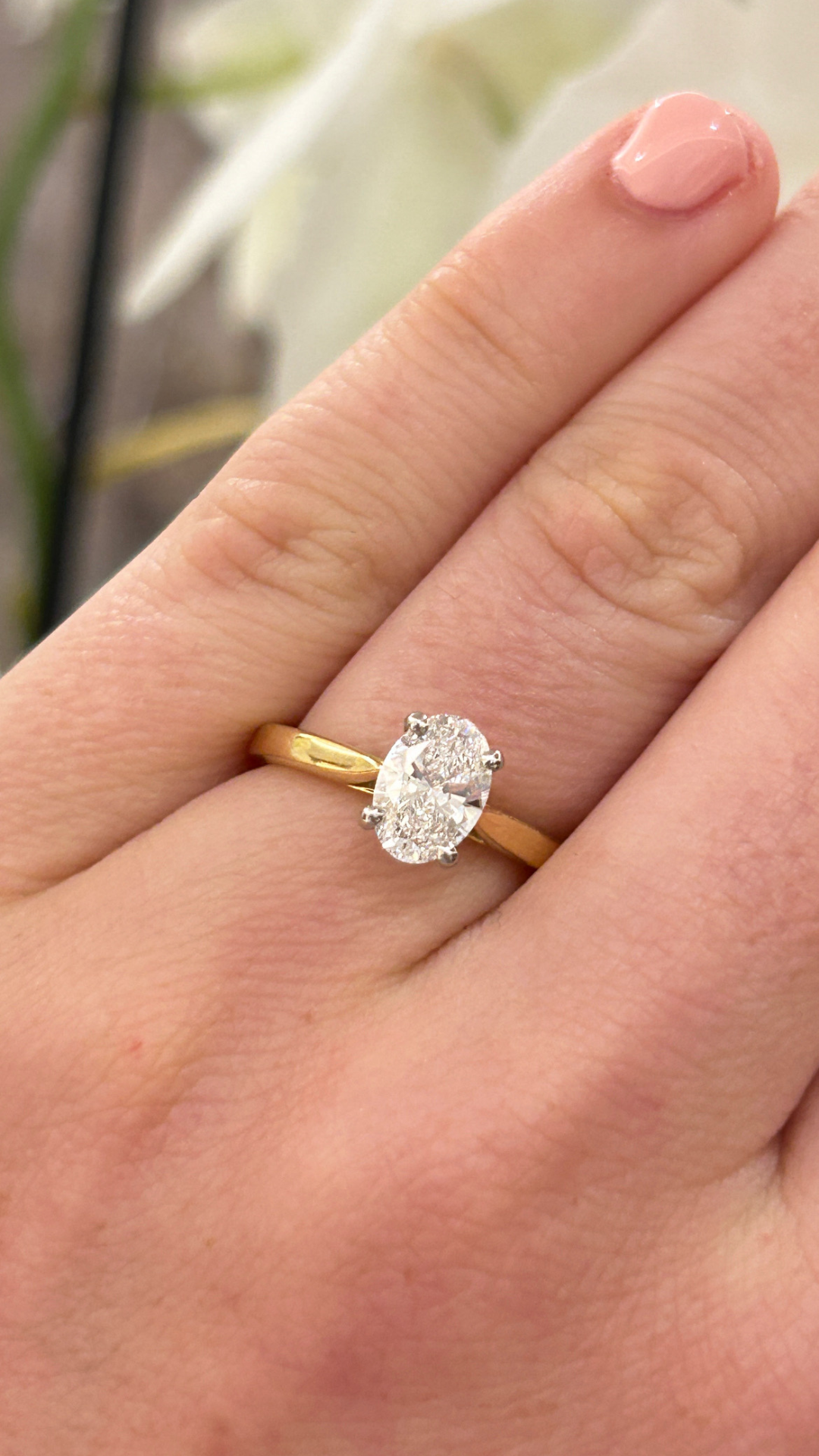 J'adore 1.01ct Oval Engagement Ring - Appleby Jewellers Dublin