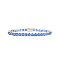 Cornflower Blue Sapphire Bracelet