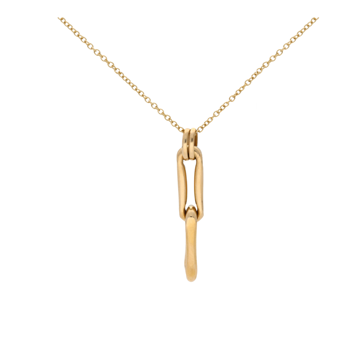 Double Lock Pendant