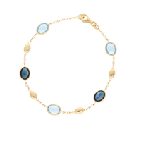 Blue Topaz Oceanic Bracelet