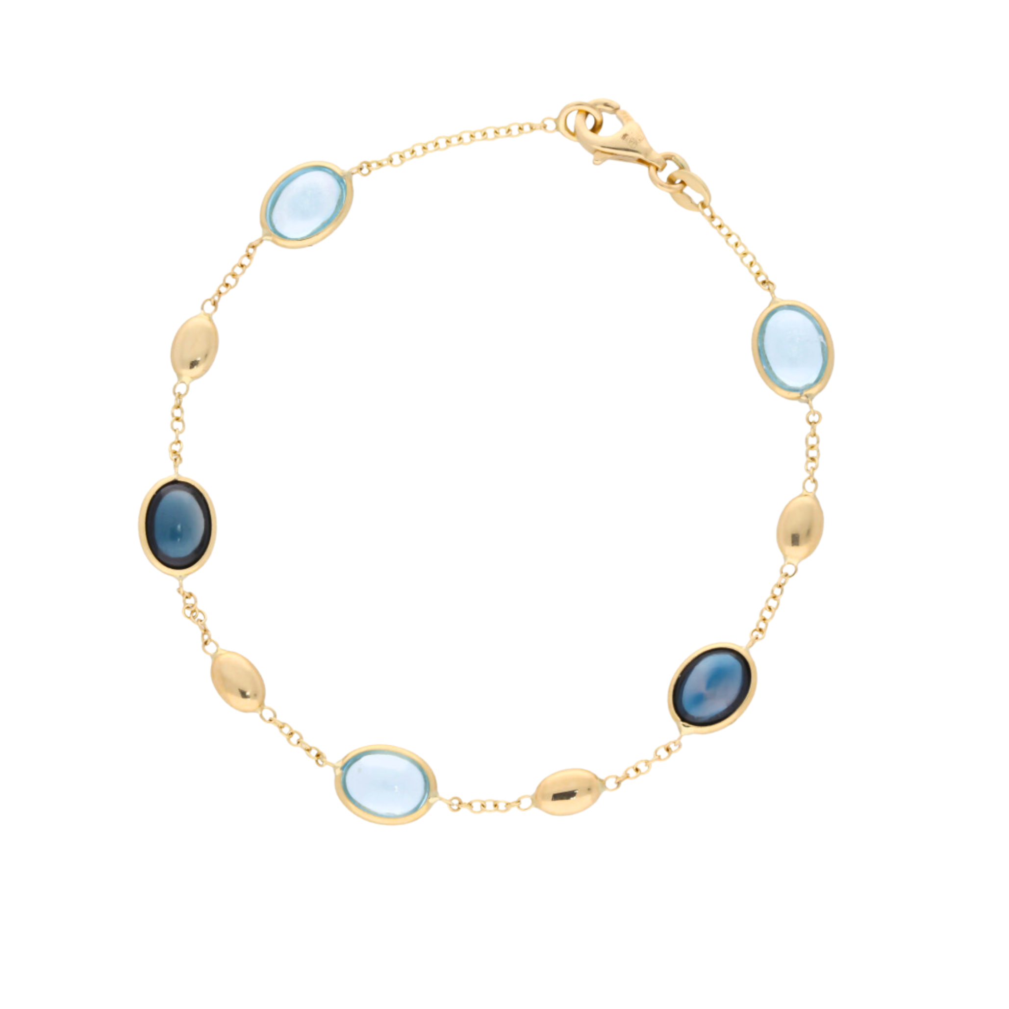 Blue Topaz Oceanic Bracelet