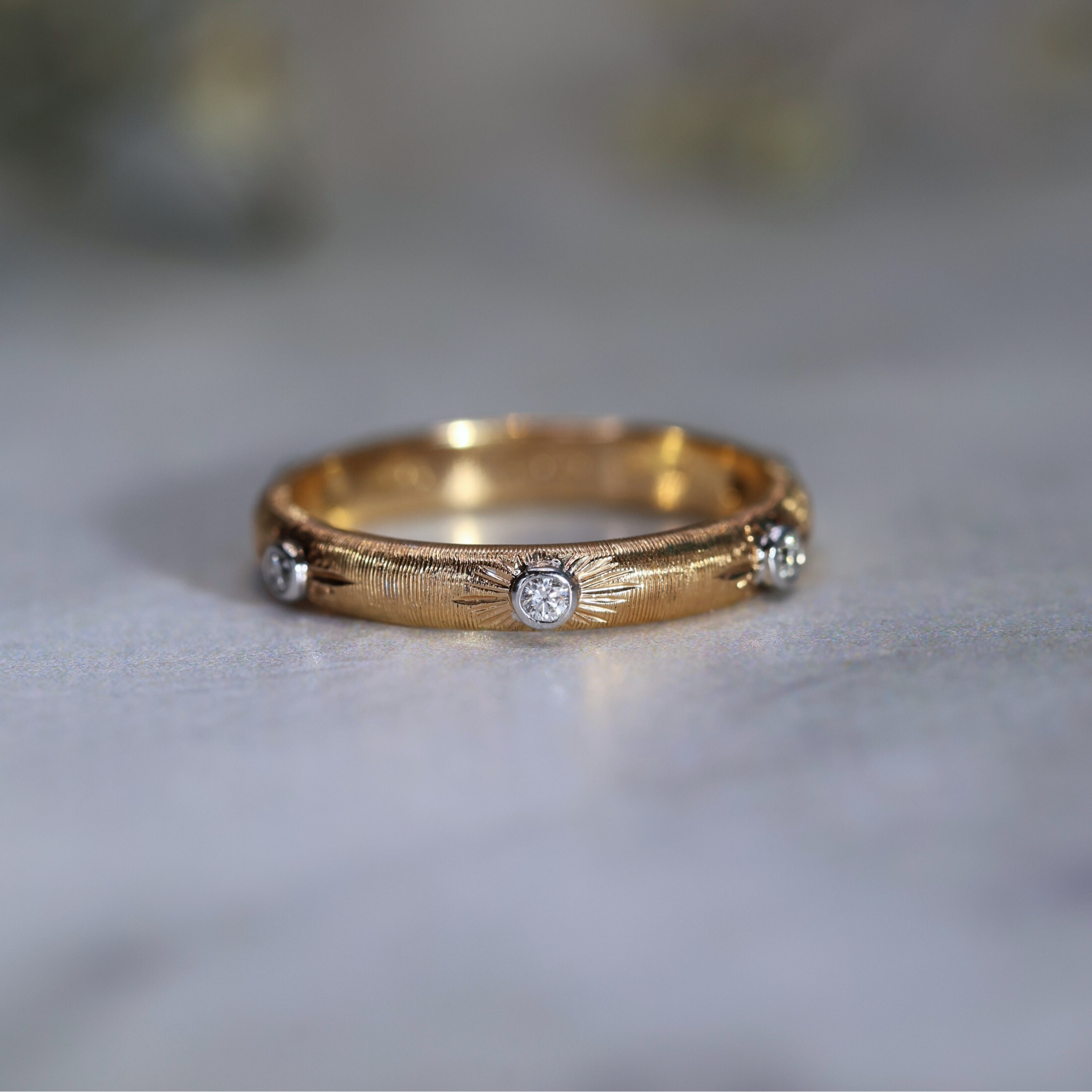 Rose Gold Diamond Ring