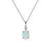 Opal & Diamond Pendant