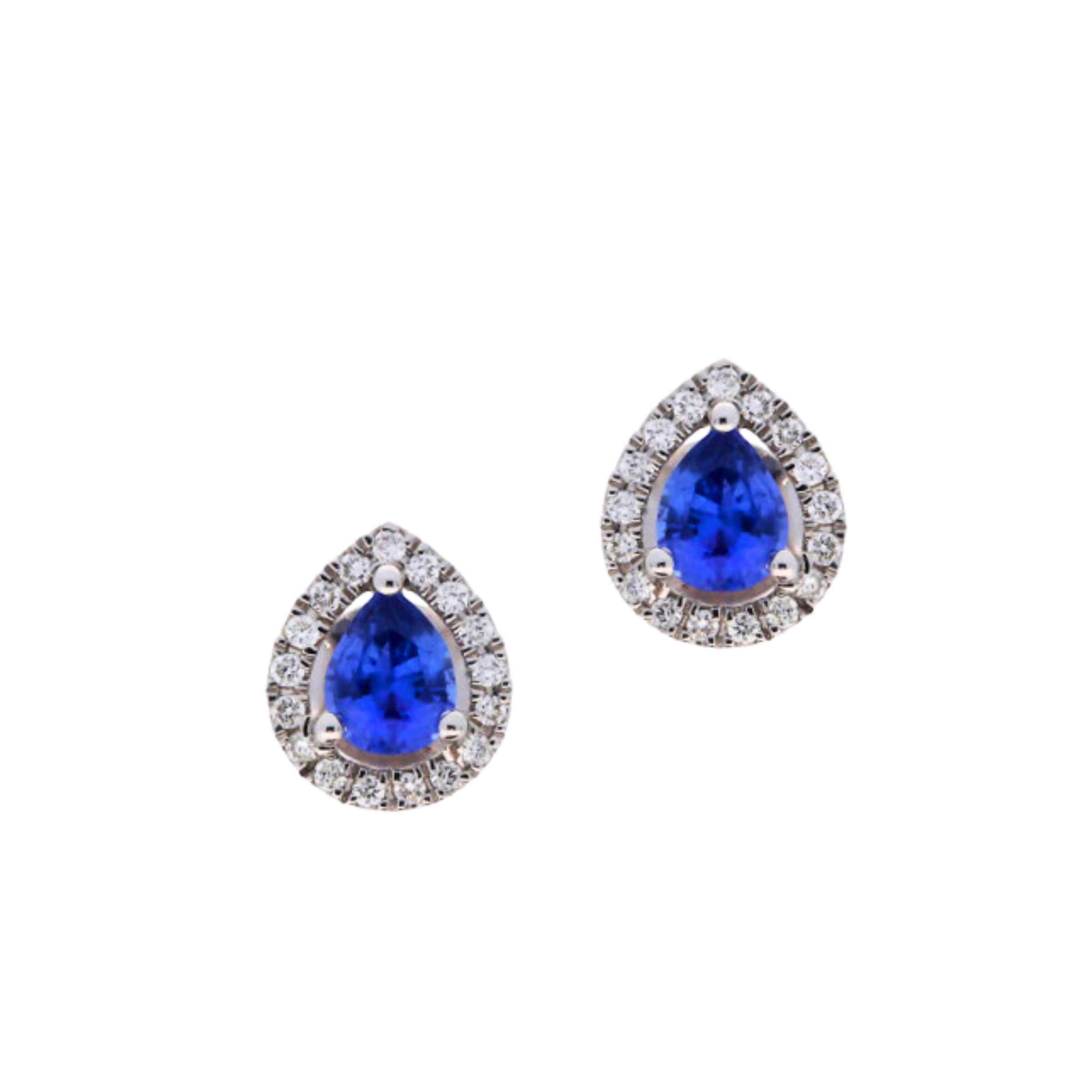 Blue Sapphire Studs