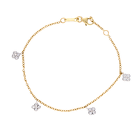 Flower Diamond Bracelet