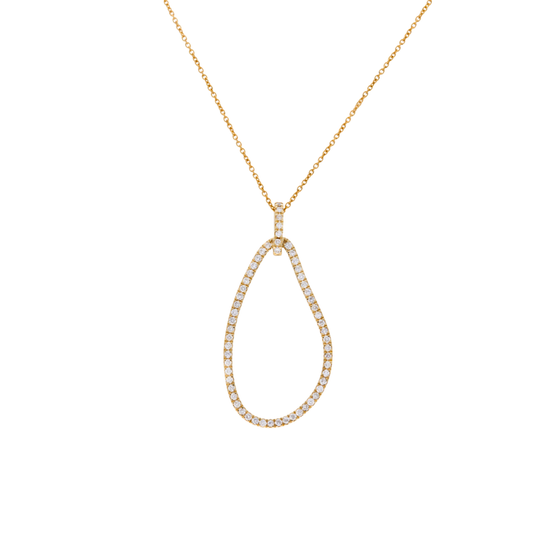 Diamond Loop Pendant