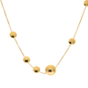 Necklace Gold Disc Chain