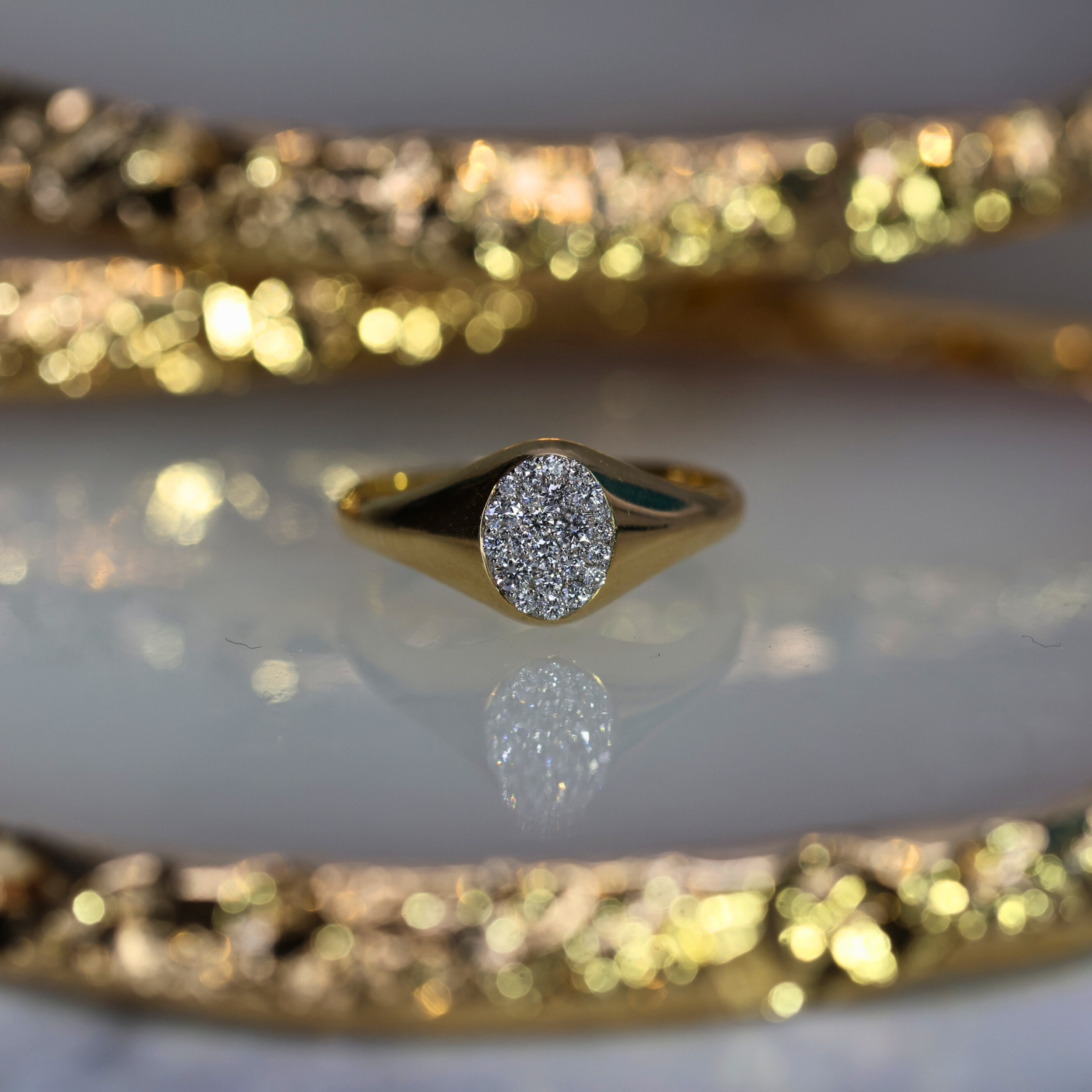 Diamond Signet Ring